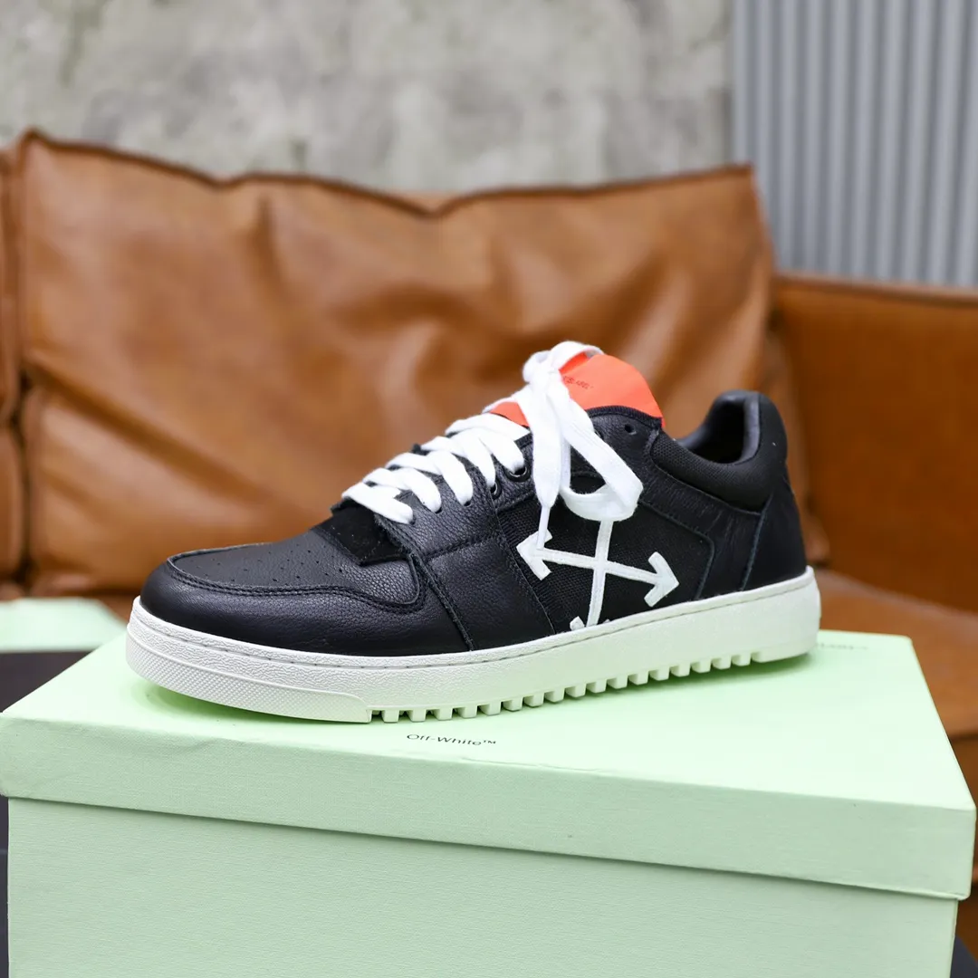 Men's shoes: 462💰💶【off-white】👫 Original one-to-one replica, high-end quality🥳The latest model has not been listed on the official website yet, the top version. Fabric: Imported original leather splicing Lining: Imported breathable mesh Outsole: Original rubber soft, light and wear-resistant Outsole Male 38-44 (customized for 45 and 46)